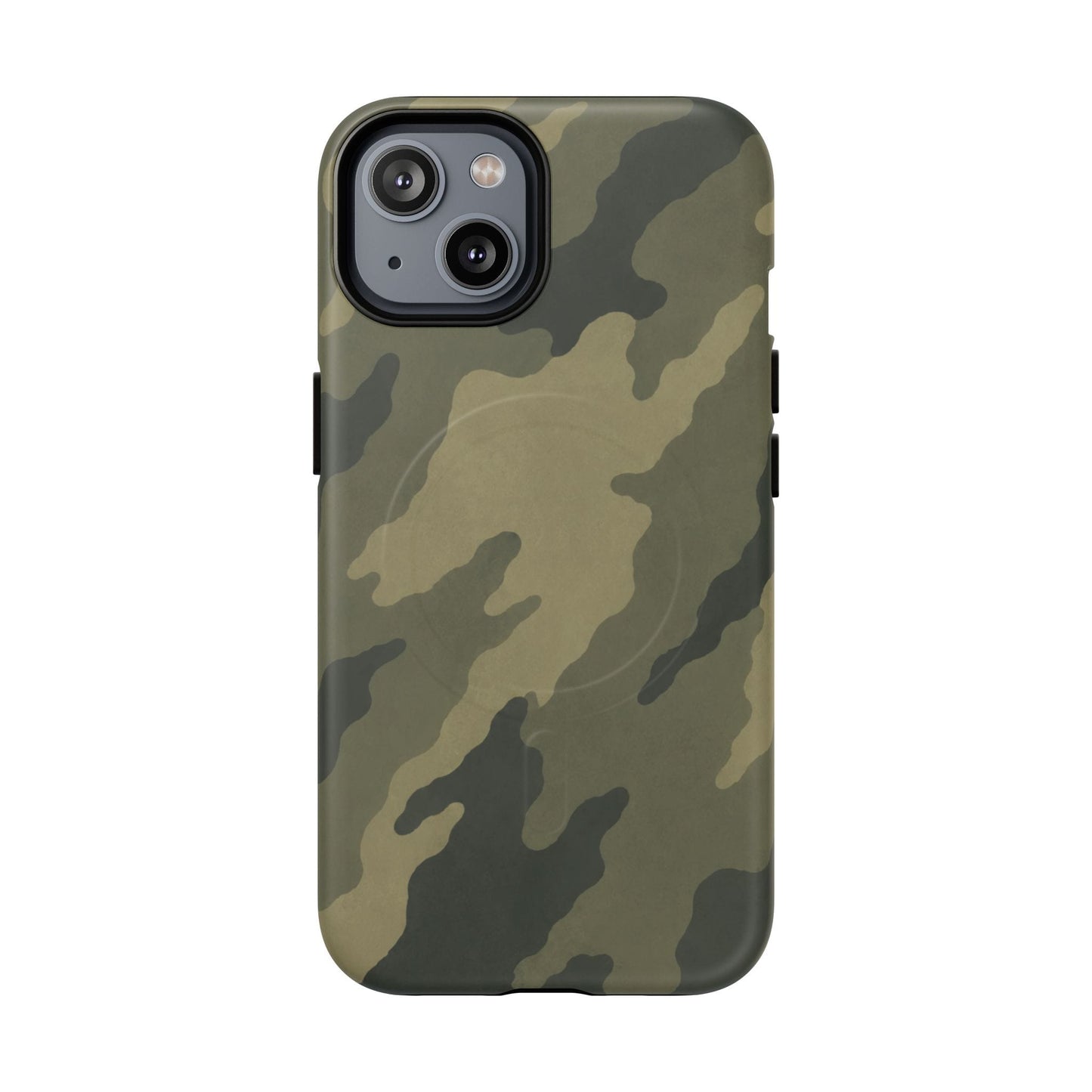 K-Factor Supply Co Moss SEA Camo Tough Magnetic iPhone Case iPhone 14 / Matte
