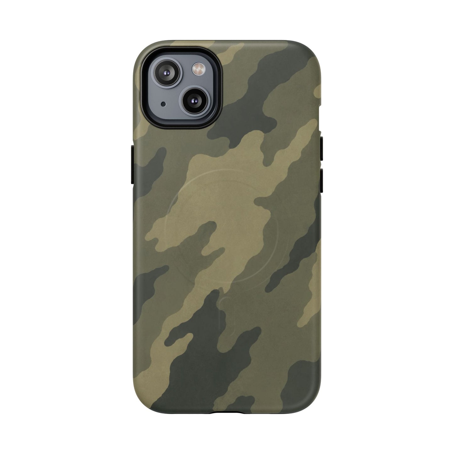 K-Factor Supply Co Moss SEA Camo Tough Magnetic iPhone Case iPhone 14 Plus