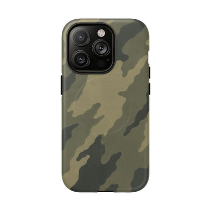 K-Factor Supply Co Moss SEA Camo Tough Magnetic iPhone Case iPhone 14 Pro