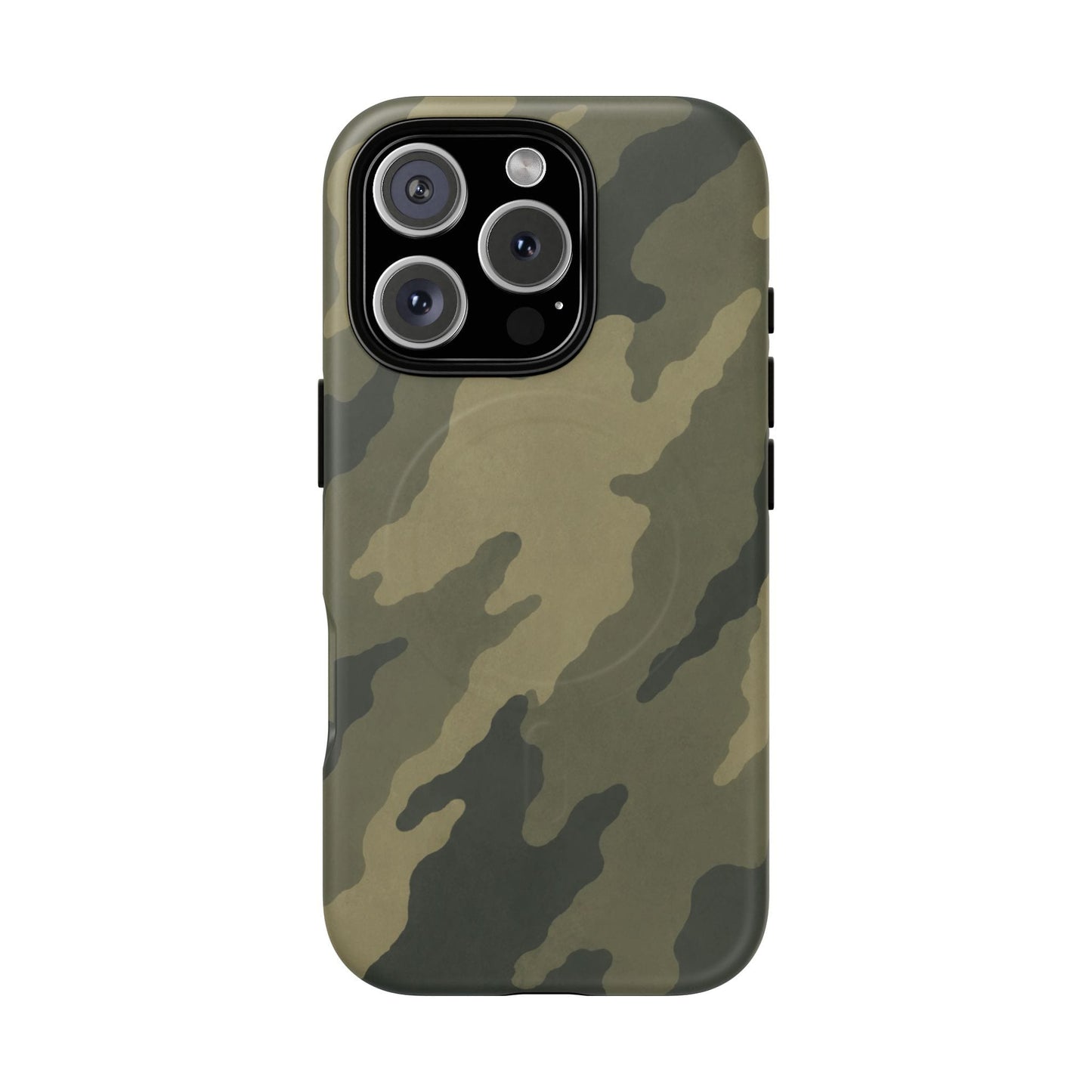 K-Factor Supply Co Moss SEA Camo Tough Magnetic iPhone Case iPhone 16 Pro
