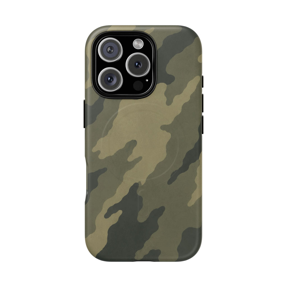 K-Factor Supply Co Moss SEA Camo Tough Magnetic iPhone Case iPhone 16 Pro / Matte
