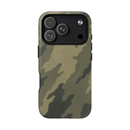 K-Factor Supply Co Moss SEA Camo Tough Magnetic iPhone Case iPhone 17 Pro