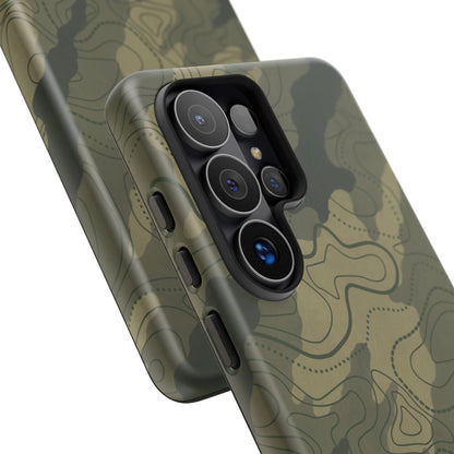 K-Factor Supply Co Moss SEA Topo Tough Android Case