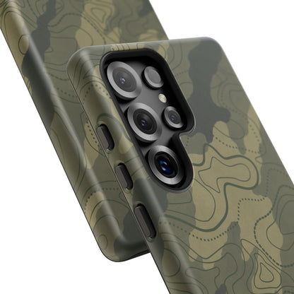 K-Factor Supply Co Moss SEA Topo Tough Android Case