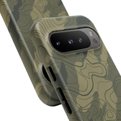 K-Factor Supply Co Moss SEA Topo Tough Android Case