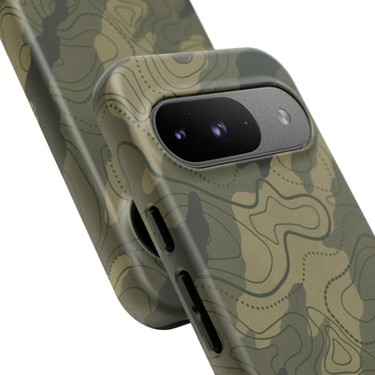 K-Factor Supply Co Moss SEA Topo Tough Android Case
