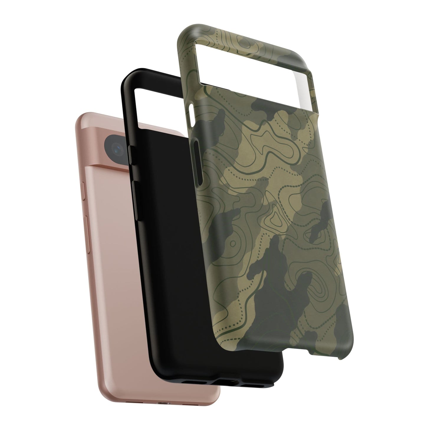 K-Factor Supply Co Moss SEA Topo Tough Android Case