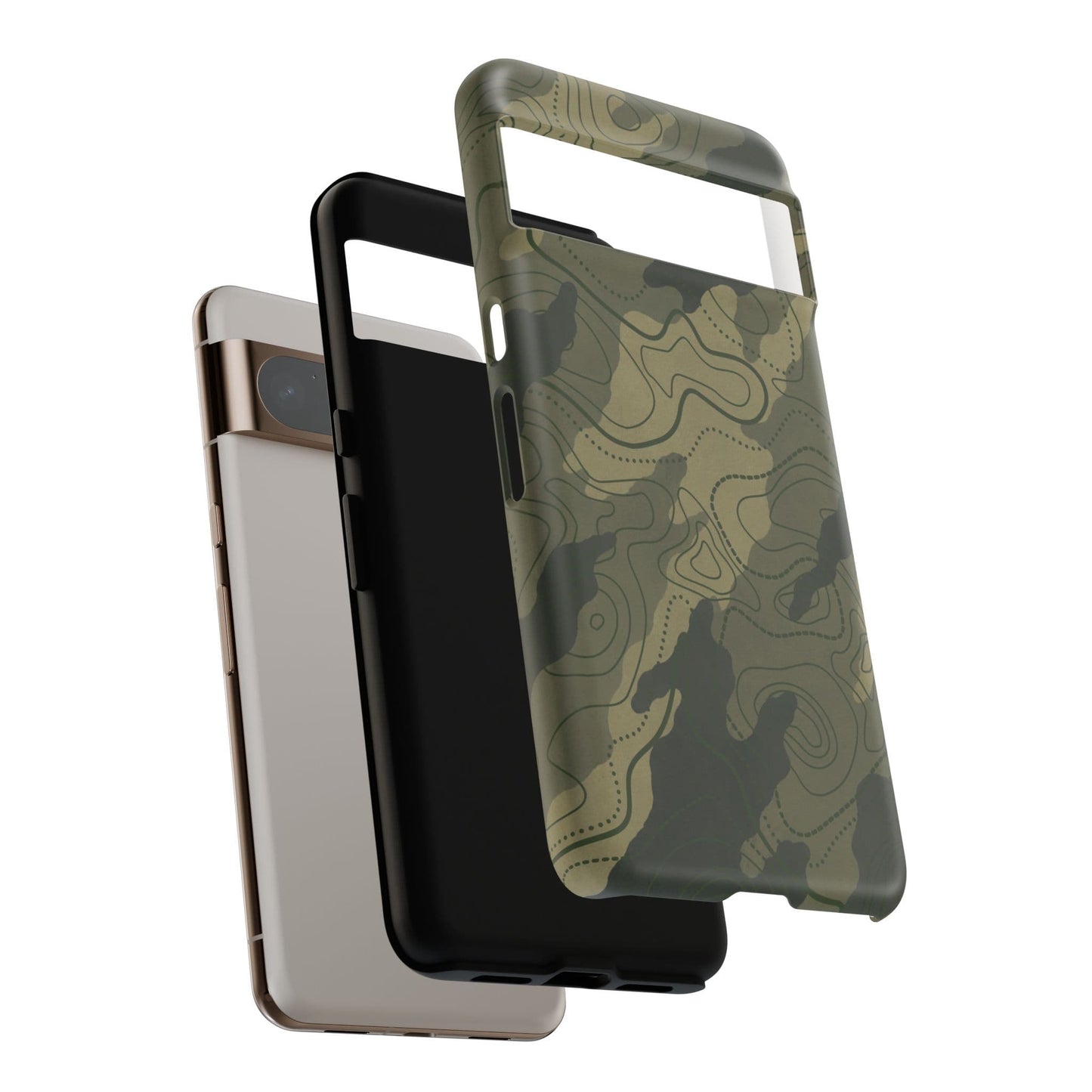 K-Factor Supply Co Moss SEA Topo Tough Android Case