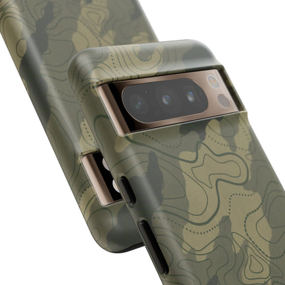 K-Factor Supply Co Moss SEA Topo Tough Android Case