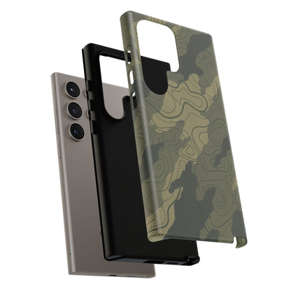 K-Factor Supply Co Moss SEA Topo Tough Android Case