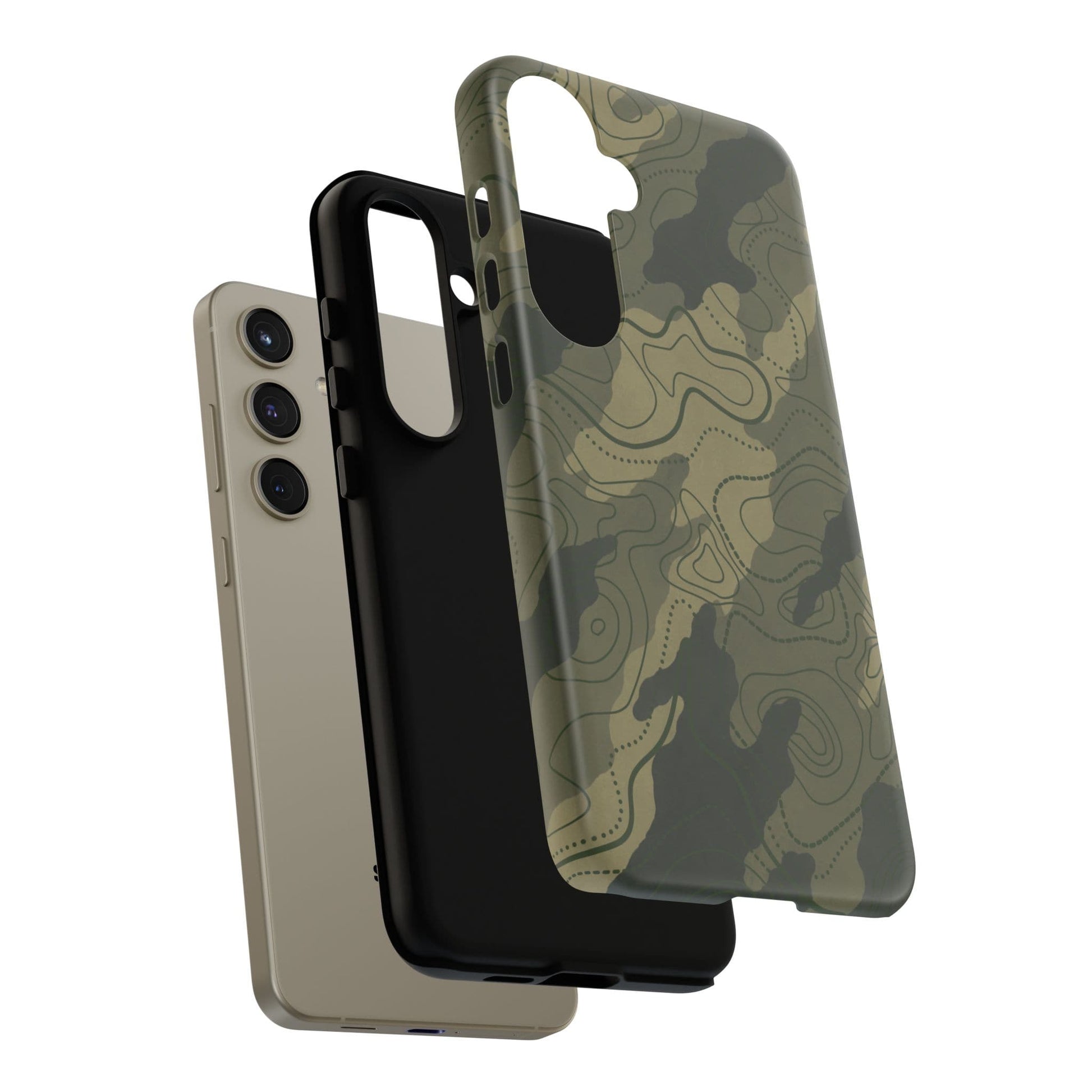 K-Factor Supply Co Moss SEA Topo Tough Android Case