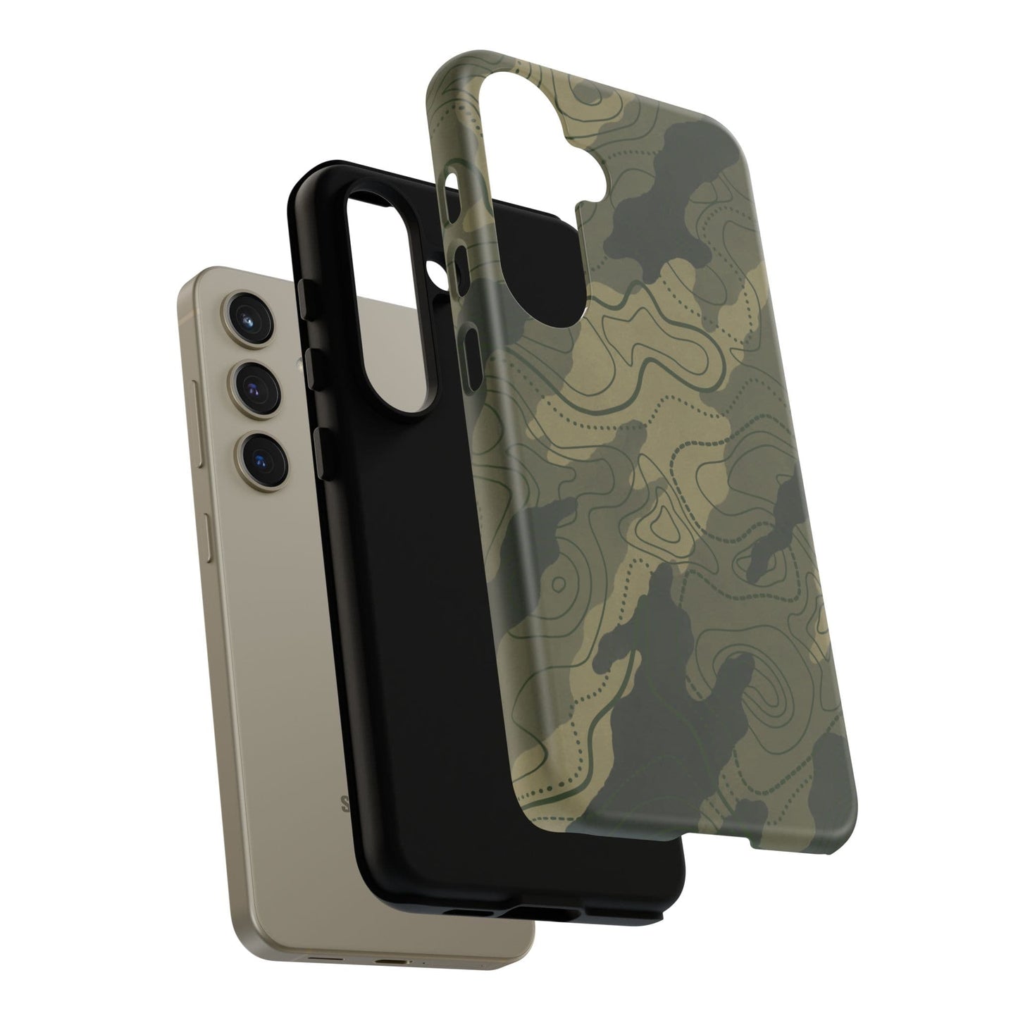 K-Factor Supply Co Moss SEA Topo Tough Android Case