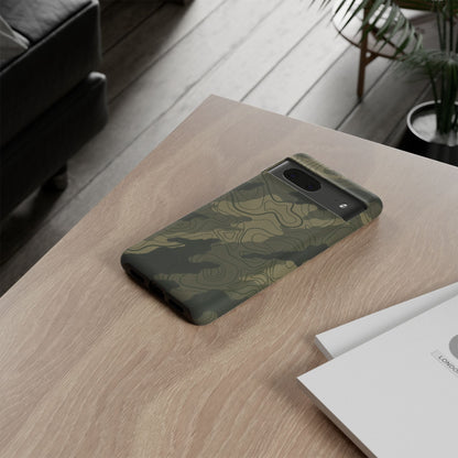 K-Factor Supply Co Moss SEA Topo Tough Android Case