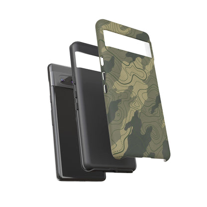 K-Factor Supply Co Moss SEA Topo Tough Android Case