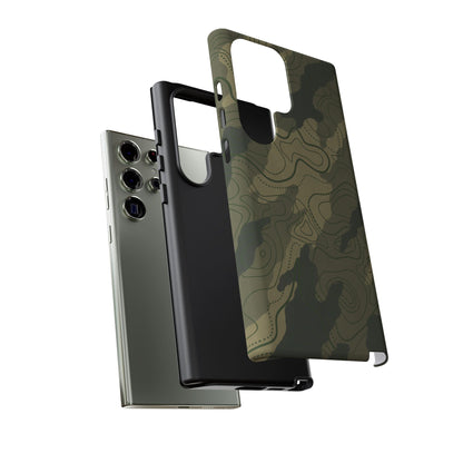 K-Factor Supply Co Moss SEA Topo Tough Android Case