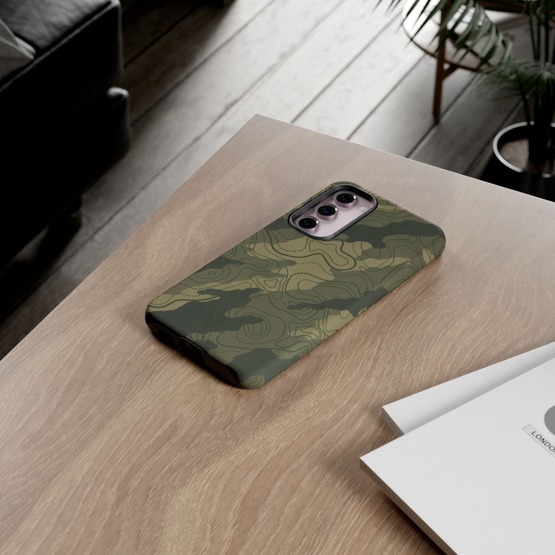 K-Factor Supply Co Moss SEA Topo Tough Android Case