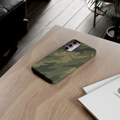 K-Factor Supply Co Moss SEA Topo Tough Android Case
