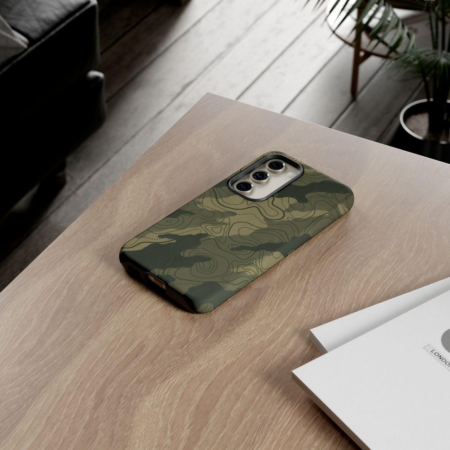 K-Factor Supply Co Moss SEA Topo Tough Android Case