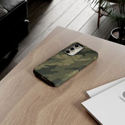 K-Factor Supply Co Moss SEA Topo Tough Android Case