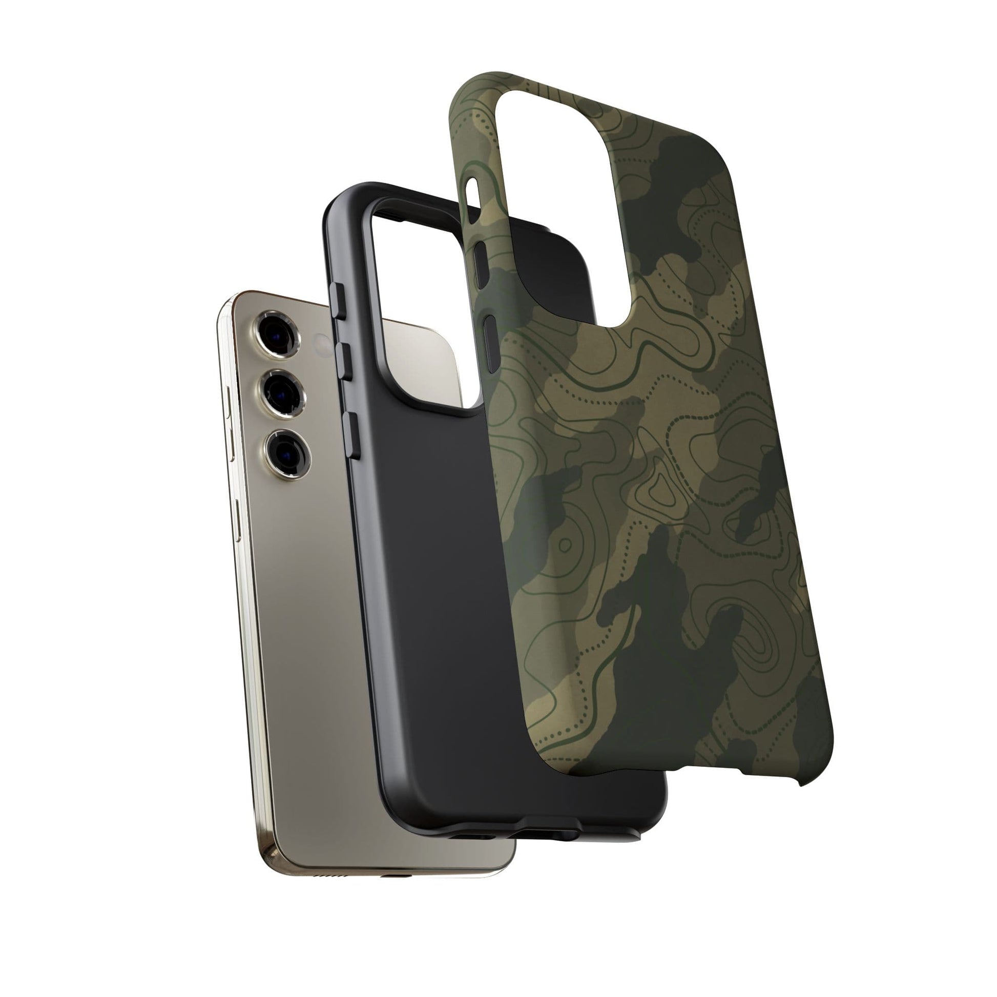 K-Factor Supply Co Moss SEA Topo Tough Android Case