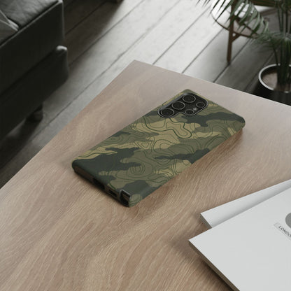 K-Factor Supply Co Moss SEA Topo Tough Android Case