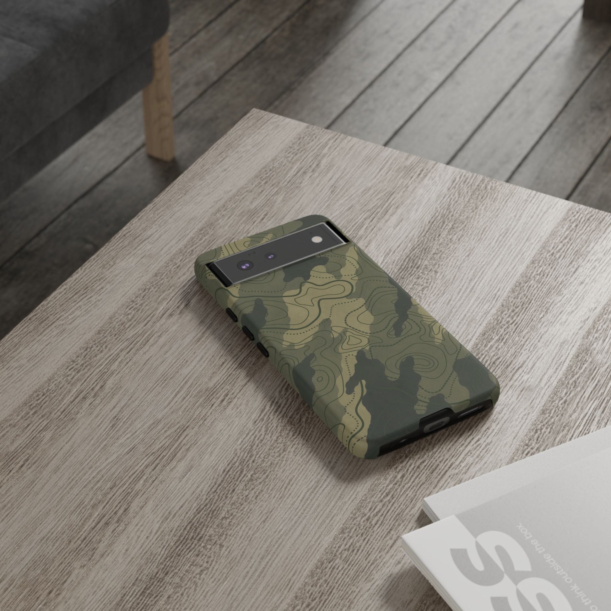 K-Factor Supply Co Moss SEA Topo Tough Android Case