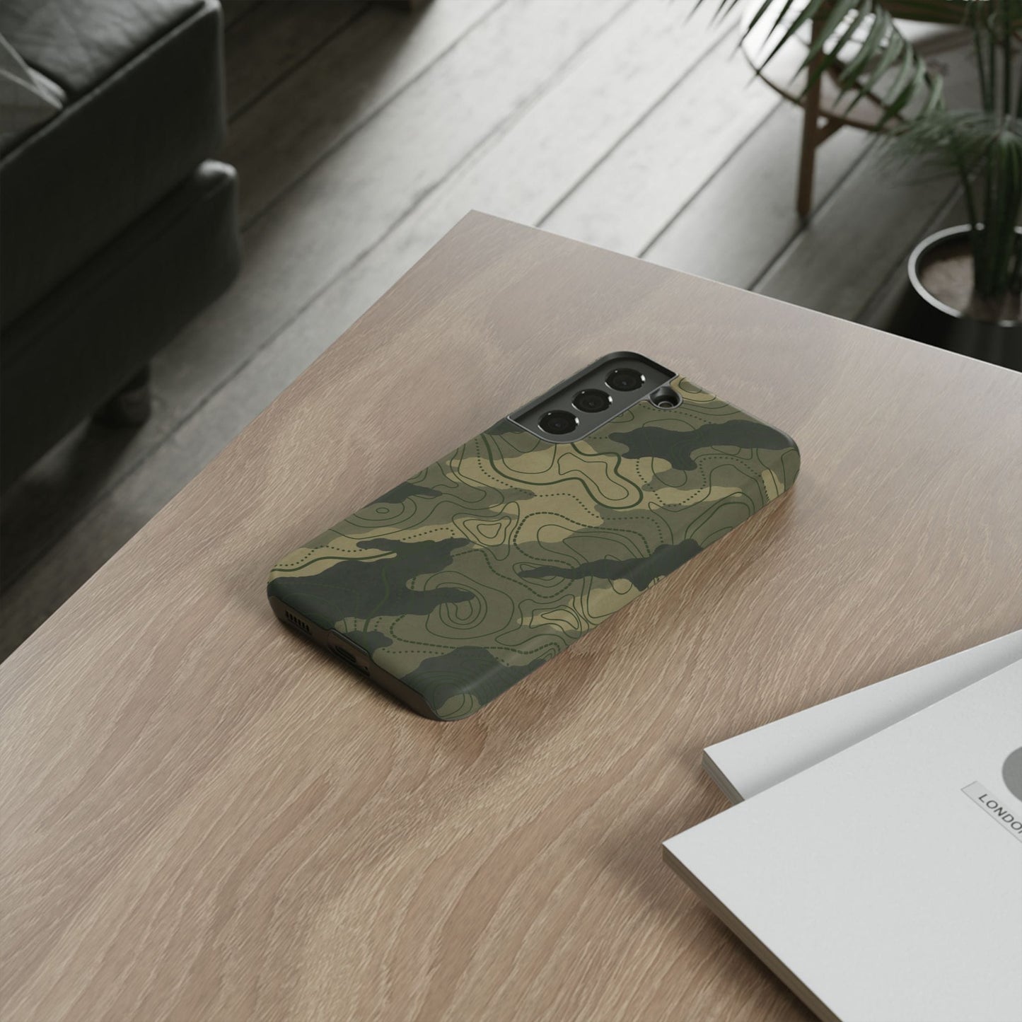 K-Factor Supply Co Moss SEA Topo Tough Android Case