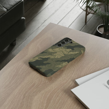 K-Factor Supply Co Moss SEA Topo Tough Android Case