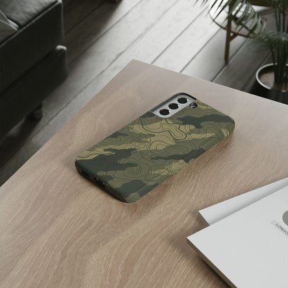 K-Factor Supply Co Moss SEA Topo Tough Android Case