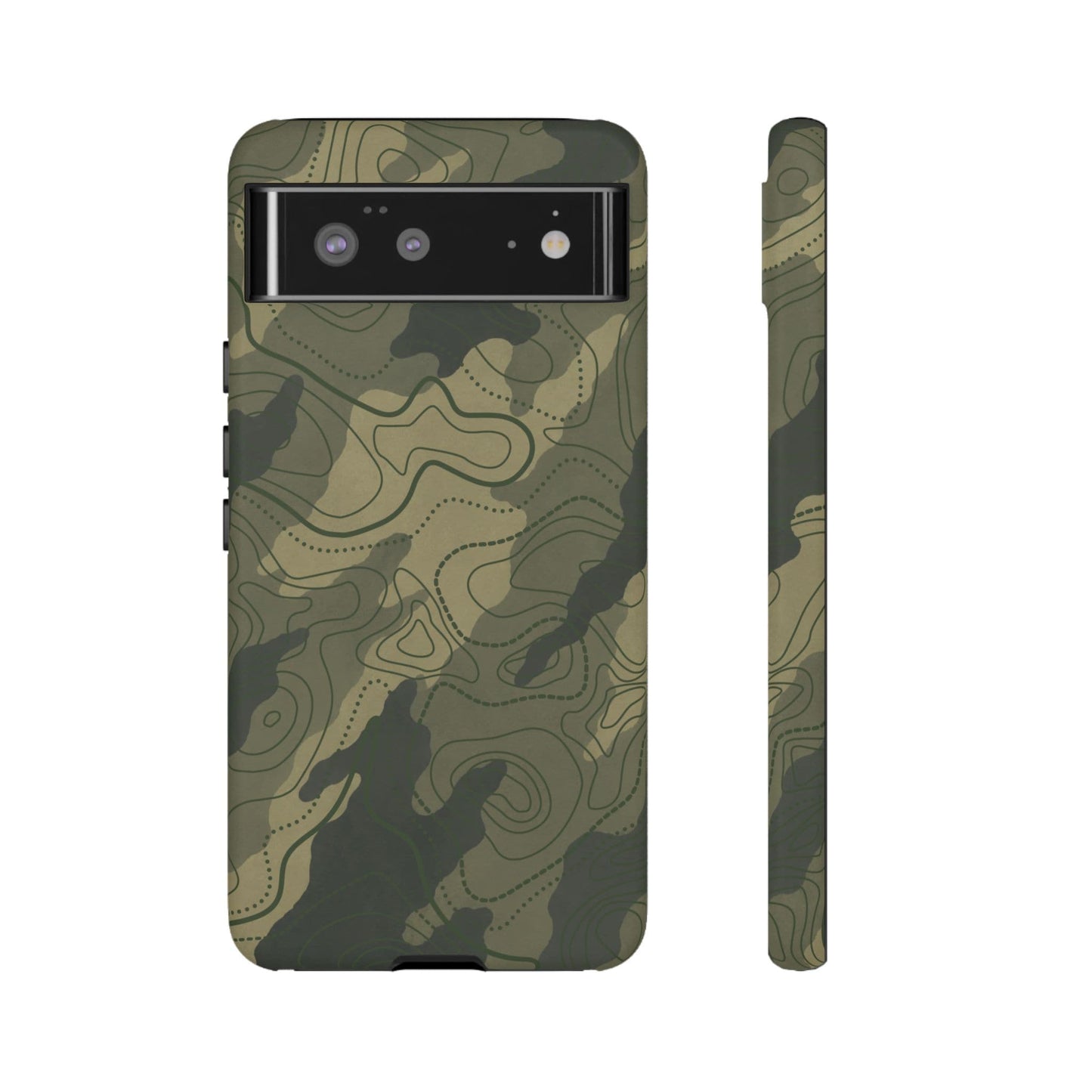 K-Factor Supply Co Moss SEA Topo Tough Android Case Google Pixel 6 / Matte