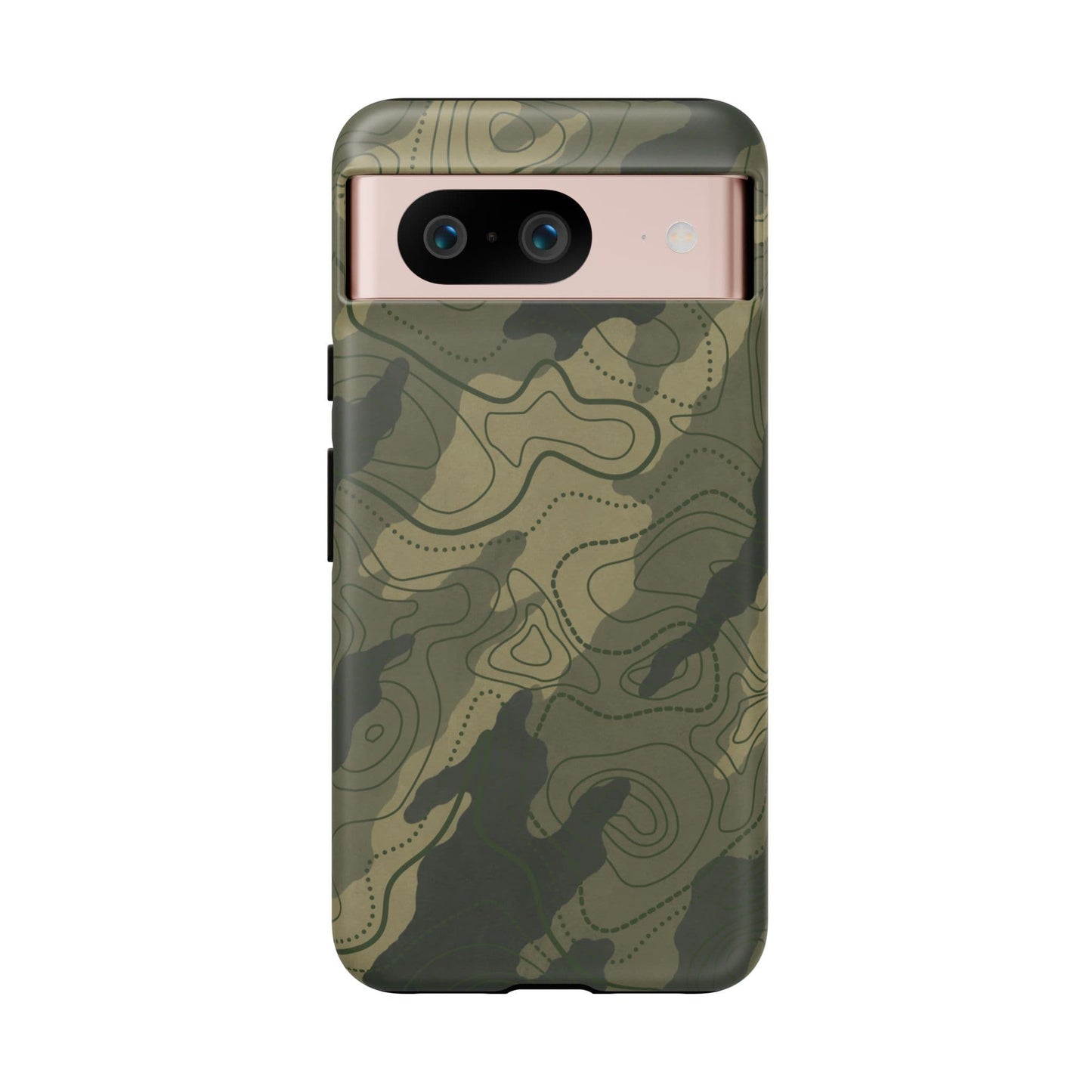 K-Factor Supply Co Moss SEA Topo Tough Android Case Google Pixel 8 / Matte