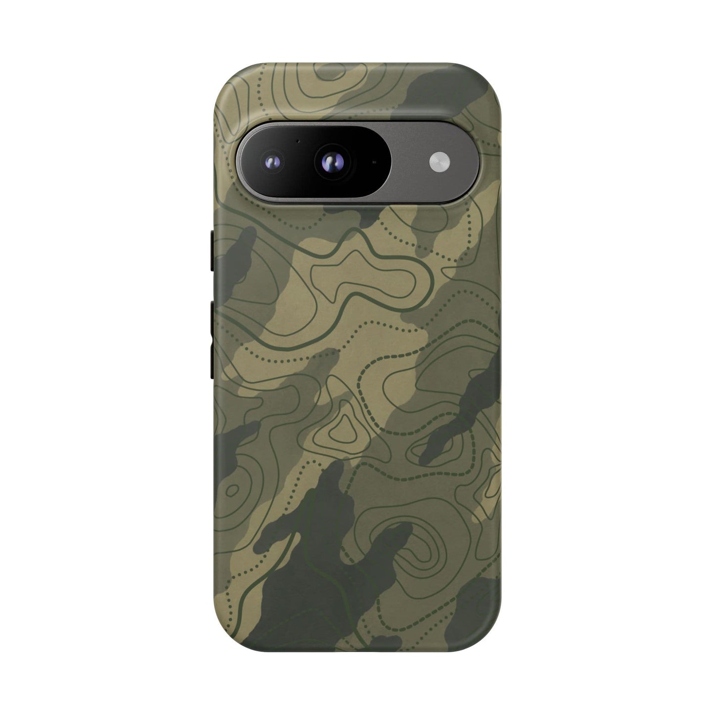 K-Factor Supply Co Moss SEA Topo Tough Android Case Google Pixel 9 / Matte