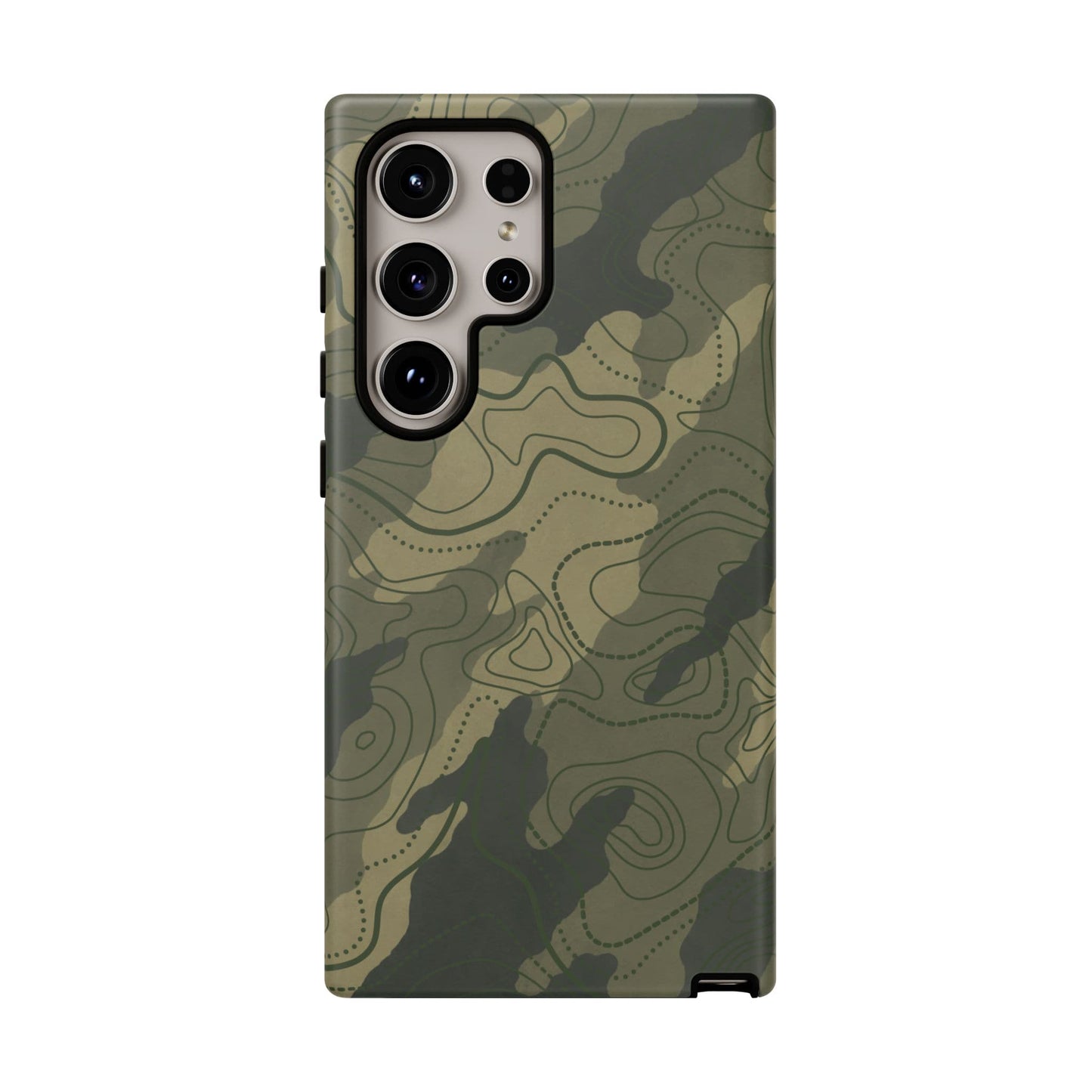 K-Factor Supply Co Moss SEA Topo Tough Android Case Samsung Galaxy S24 Ultra / Matte
