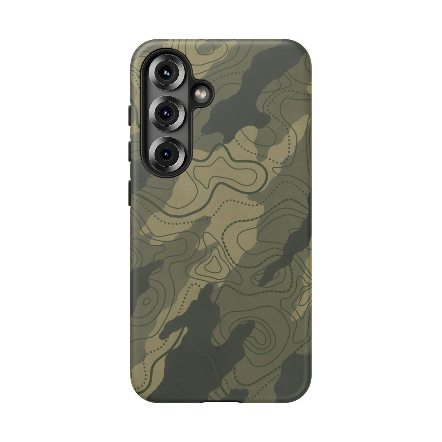 K-Factor Supply Co Moss SEA Topo Tough Android Case Samsung Galaxy S25 / Matte