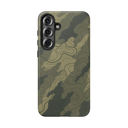K-Factor Supply Co Moss SEA Topo Tough Android Case Samsung Galaxy S25 Plus / Matte