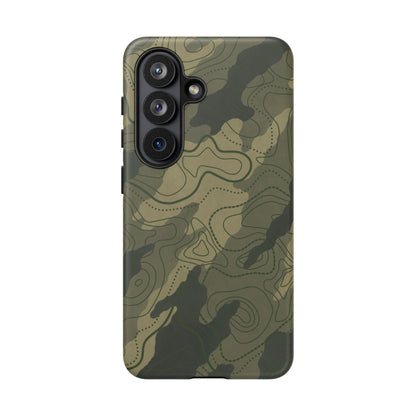 K-Factor Supply Co Moss SEA Topo Tough Android Case Samsung Galaxy S26 / Matte