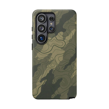 K-Factor Supply Co Moss SEA Topo Tough Android Case Samsung Galaxy S26 Ultra / Matte