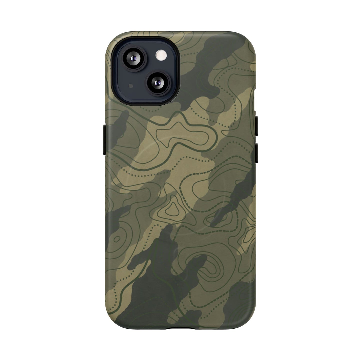 K-Factor Supply Co Moss SEA Topo Tough Magnetic iPhone Case iPhone 13