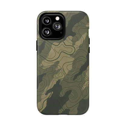 K-Factor Supply Co Moss SEA Topo Tough Magnetic iPhone Case iPhone 13 Pro Max