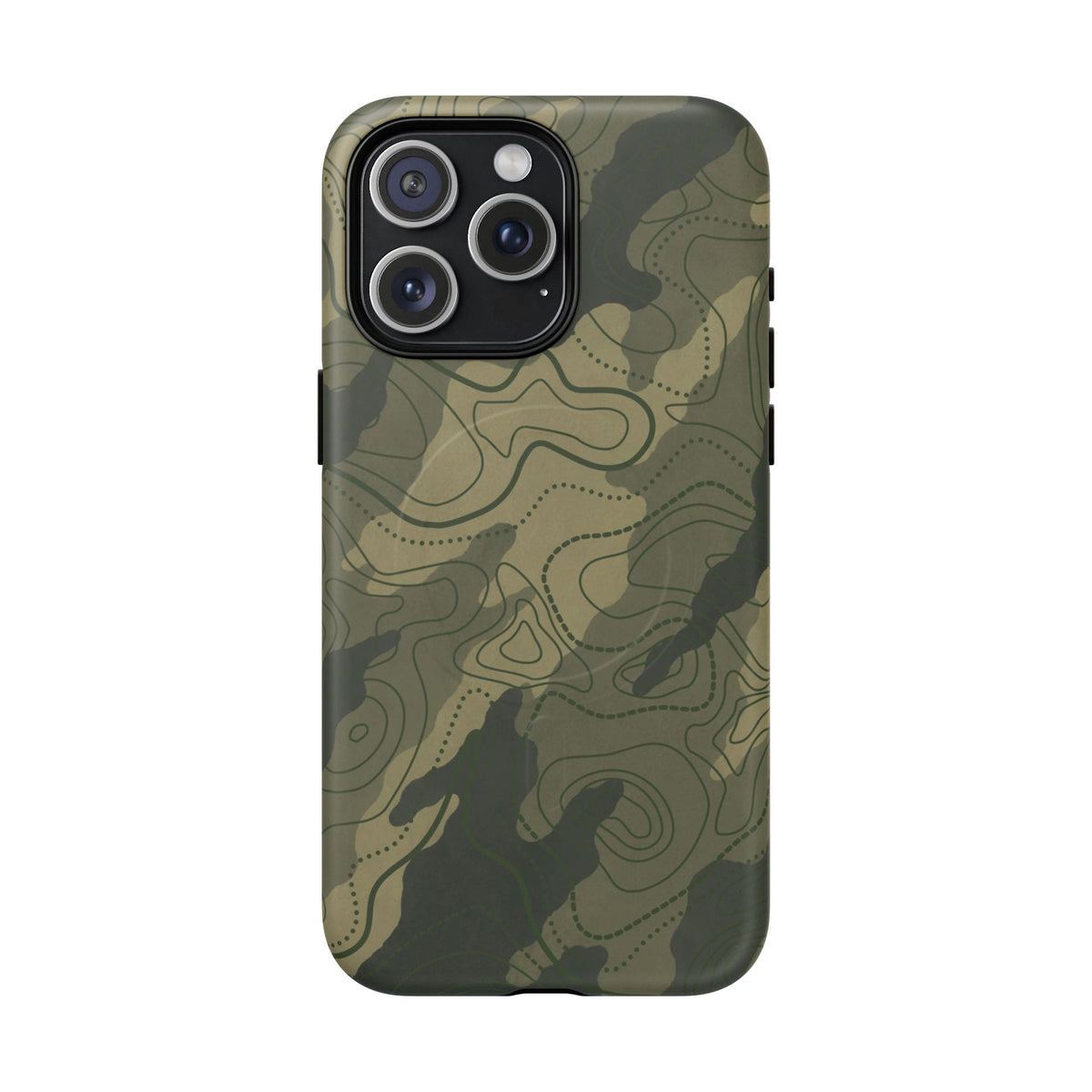 K-Factor Supply Co Moss SEA Topo Tough Magnetic iPhone Case iPhone 15 Pro Max / Matte