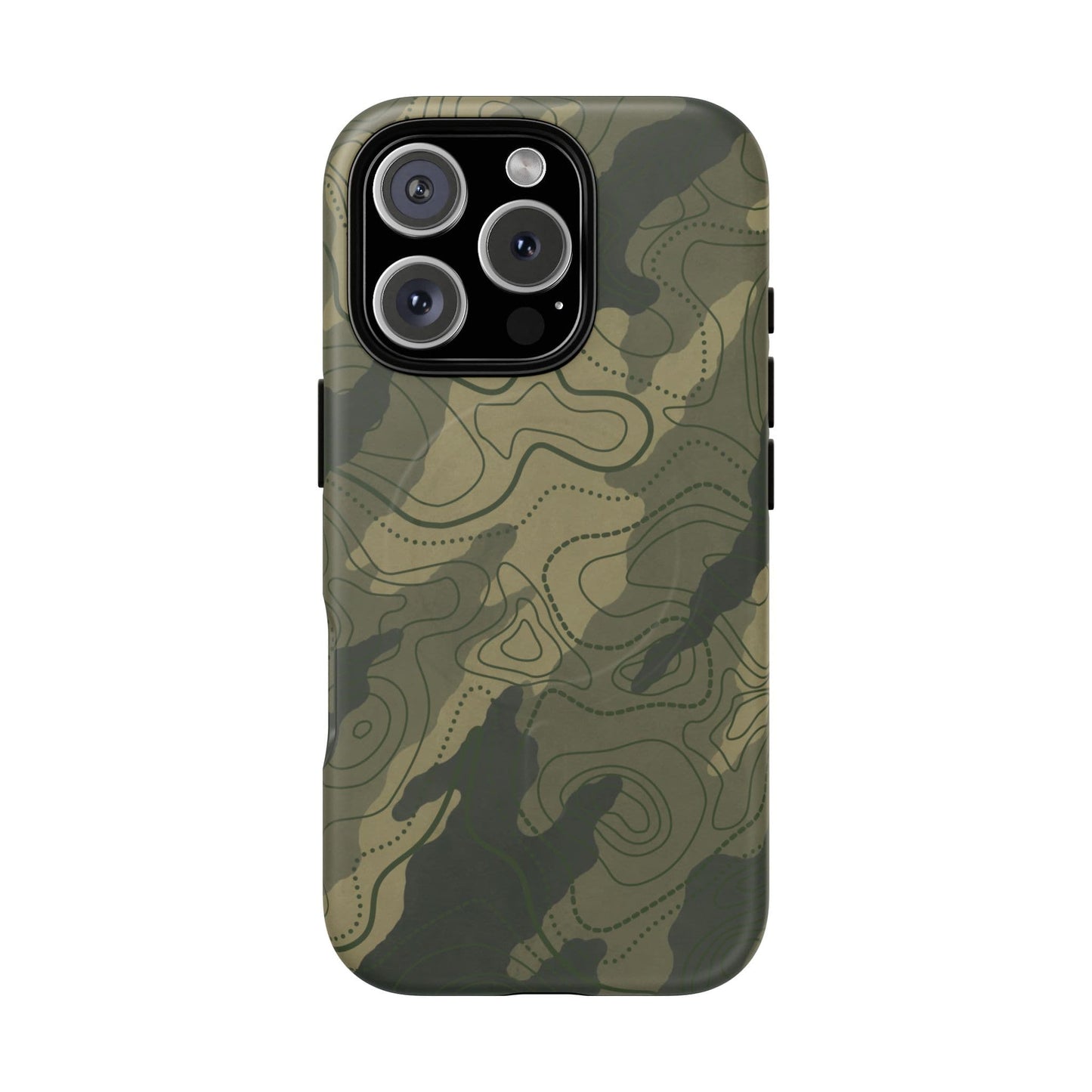 K-Factor Supply Co Moss SEA Topo Tough Magnetic iPhone Case iPhone 16 Pro