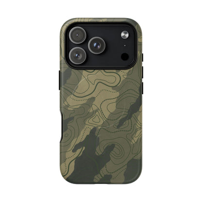 K-Factor Supply Co Moss SEA Topo Tough Magnetic iPhone Case iPhone 17 Pro
