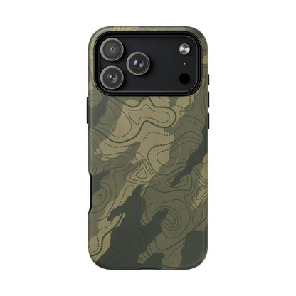 K-Factor Supply Co Moss SEA Topo Tough Magnetic iPhone Case iPhone 17 Pro Max