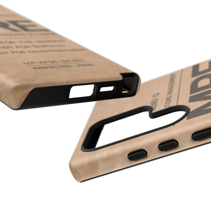 K-Factor Supply Co MRE Tough Android Case