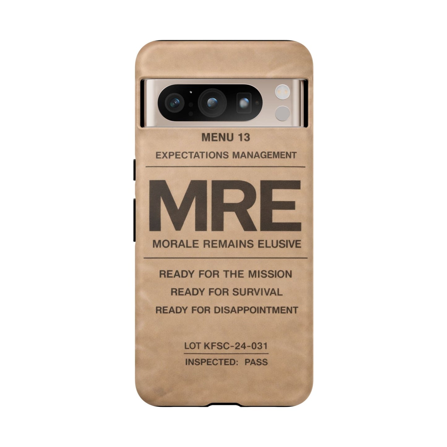 K-Factor Supply Co MRE Tough Android Case Google Pixel 8 Pro