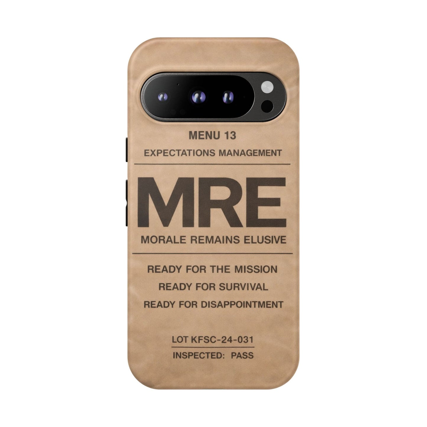 K-Factor Supply Co MRE Tough Android Case Google Pixel 9 Pro