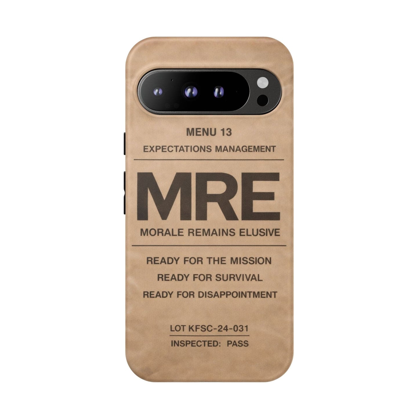 K-Factor Supply Co MRE Tough Android Case Google Pixel 9 Pro XL / Matte