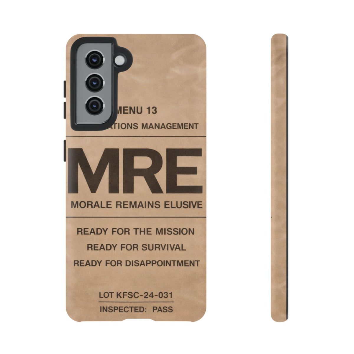 K-Factor Supply Co MRE Tough Android Case Samsung Galaxy S21 / Matte