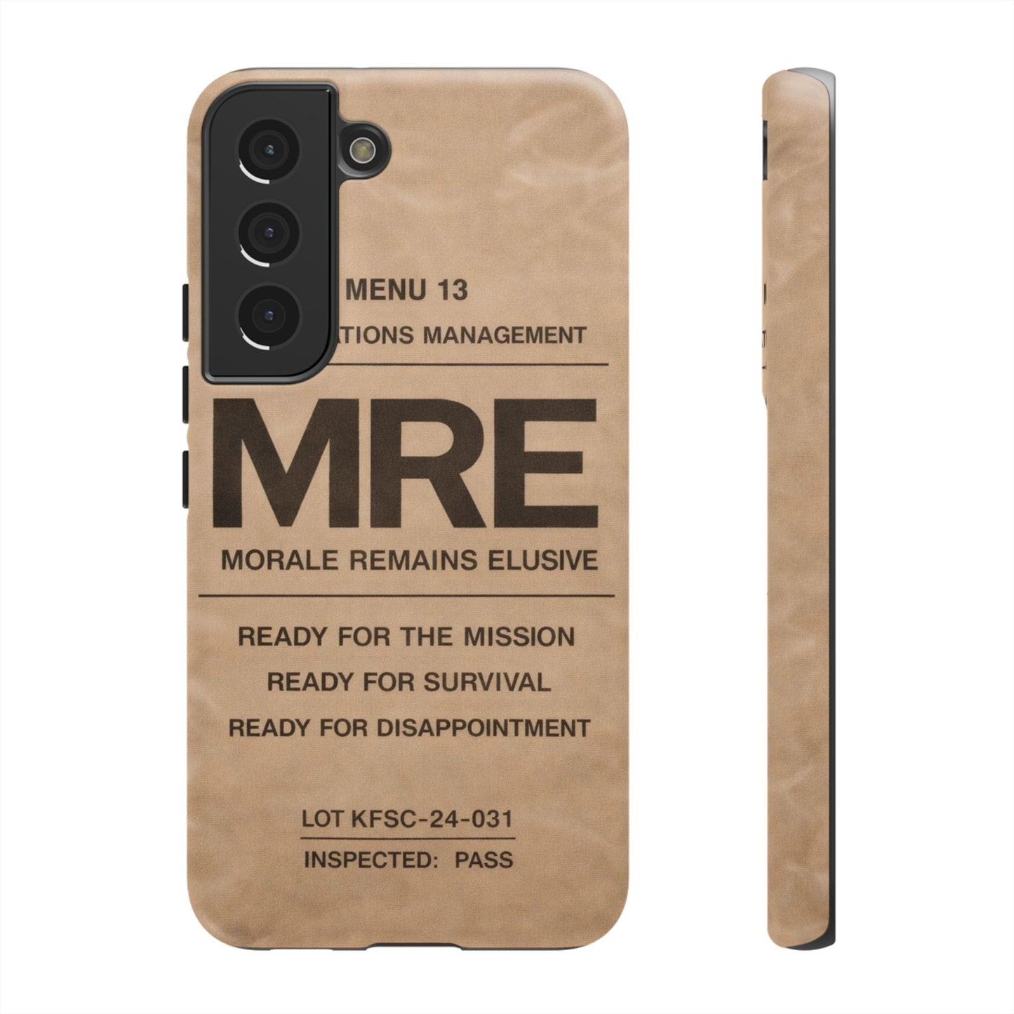 K-Factor Supply Co MRE Tough Android Case Samsung Galaxy S22 / Matte