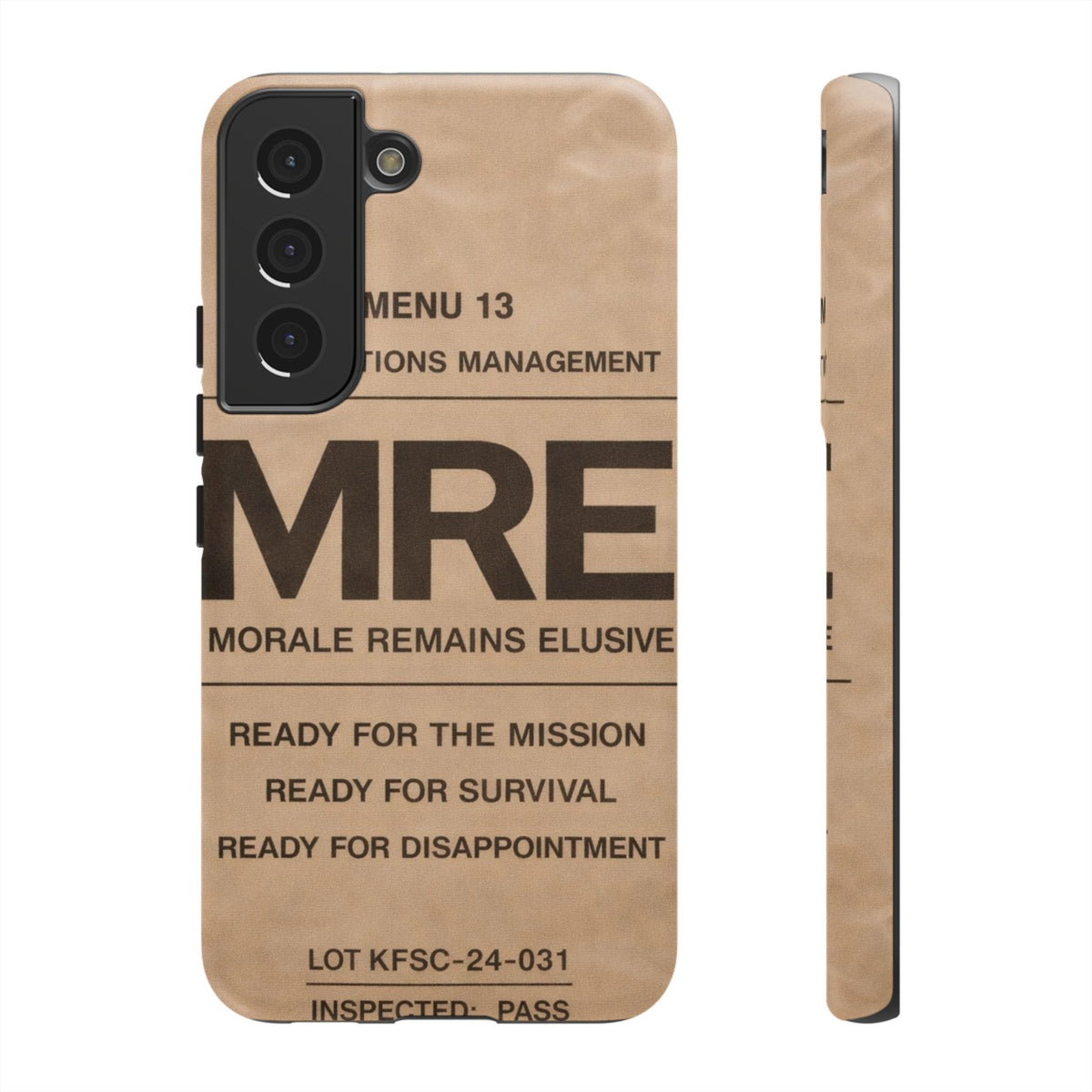 K-Factor Supply Co MRE Tough Android Case Samsung Galaxy S22 / Matte
